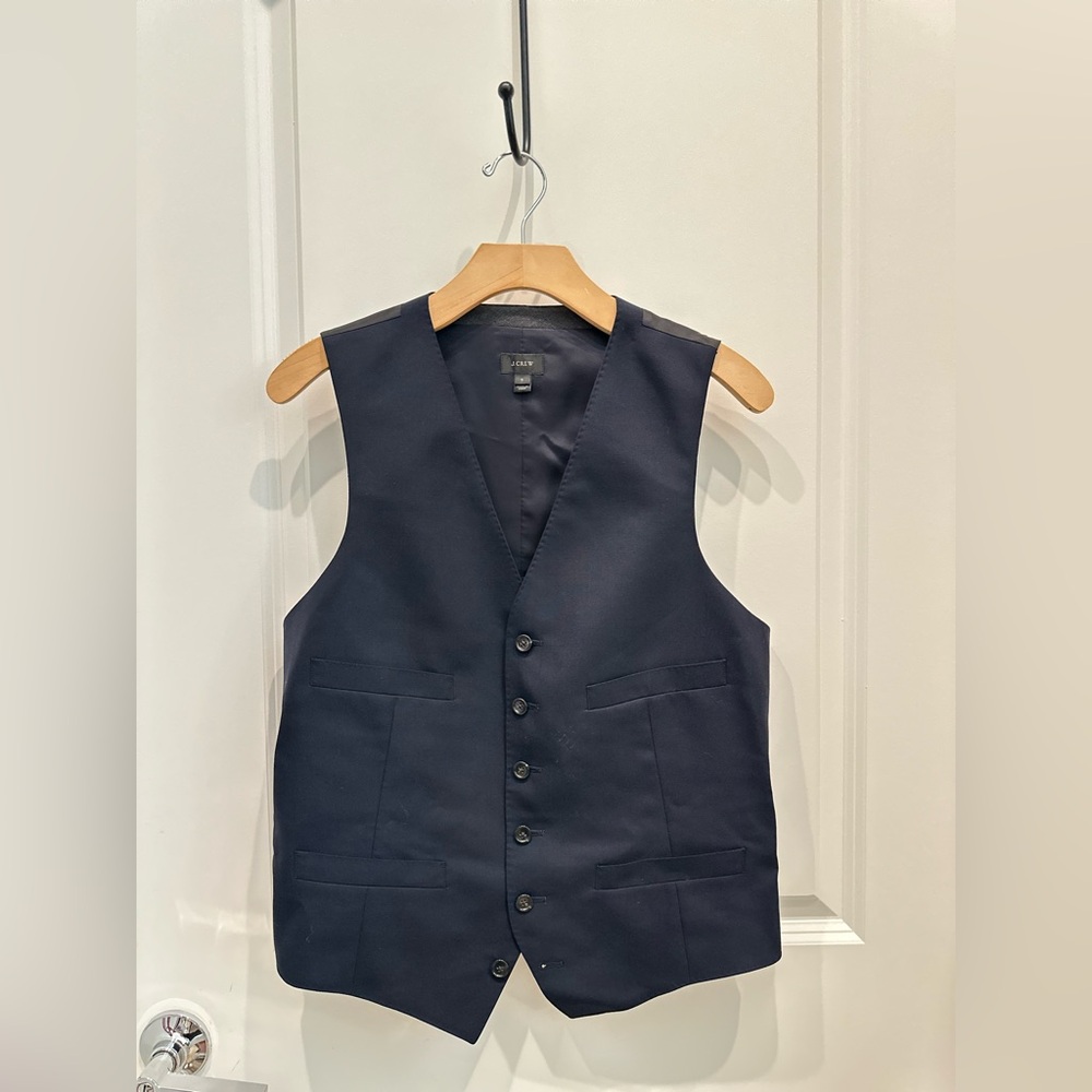 Mens JCrew Suiting Vest
